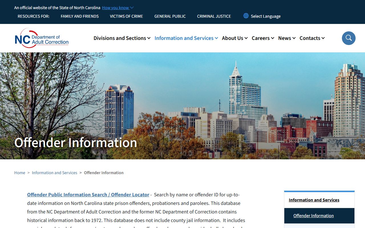 Onslow County arrest records and court charges state offender search